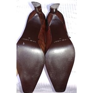 Nine West brown heels 8